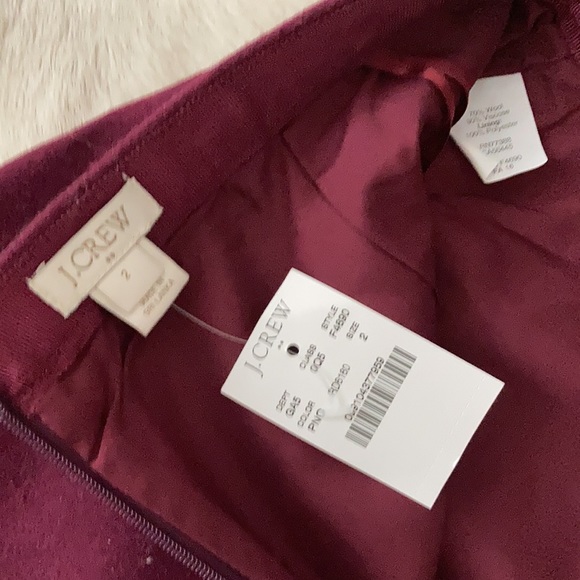 NWT J Crew Wool Blend Skirt - Picture 3 of 7
